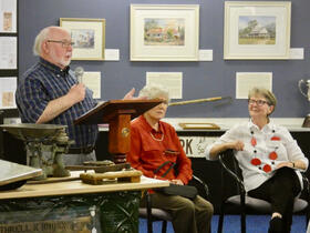 Dr Alan Jones, Isla Patterson and Mardie Troth