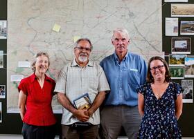 Mary Hutchison, Wally Bell, Alastair Crombie and Helen Oakey