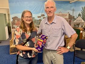 ACT AMaGA President Rowan Henderson and Alastair Crombie