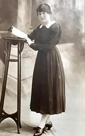 Ethel Harris. Her first teaching appointment was at Mulligans Flat School.