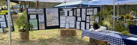 The centre's information stall at the Wee Jasper celebrations