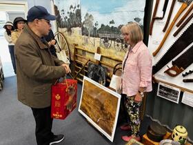 Visit by the Ambassador and staff from the Embassy of the People's republic of China