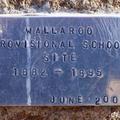 Wallaroo School plaque