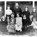 Teacher Michael O'Rourke and class at Yarralumla Subsidised school 1908
